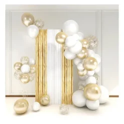 Set Globos con Guirnalda Flecos 51PCS