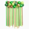 Set Globos con Guirnalda Papel Verde