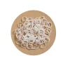 Set Gomas Elásticas Blanco 100pcs