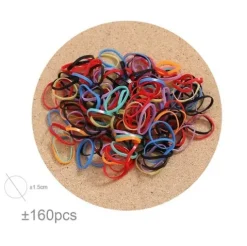 Set Gomas Elásticas Multicolor 160pcs