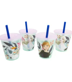 Set 4PCS Vaso Caña PP Joy 285 ML Frozen