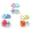Set Pinzas Pelo Flores 2pcs