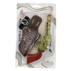 Set Pistola Con Funda Vaquero