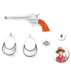 Set Pistola Vaquera Espuelas