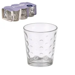 Set 6 Vasos Puntos 280ML