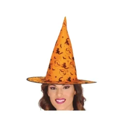 Sombrero Bruja Naranja