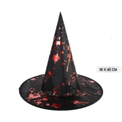 Sombrero De Bruja Print Sangre
