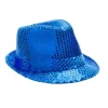 Sombrero Lentejuelas Azul Oscuro