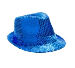 Sombrero Lentejuelas Azul Oscuro