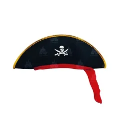 Sombrero Pirata Terciopelo Infantil