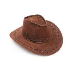 Sombrero Vaquero Marrón Oscuro Infantil