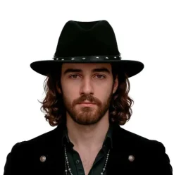 Sombrero Vaquero Tachuelas Negras
