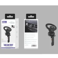 Soporte Móvil Coche Magnético MagSafe para Rejilla Negro