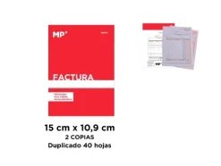 Talonario Factura 40 Hojas