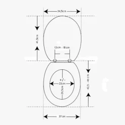 Tapa WC MDF – Aspecto Bambú