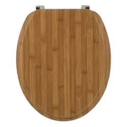 Tapa WC MDF – Aspecto Bambú