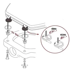 Tapa WC MDF – Aspecto Mármol