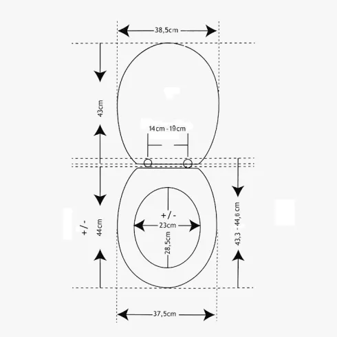 Tapa WC MDF – Topo