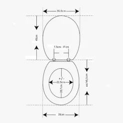 Tapa WC PP – Topo