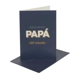 Tarjeta A4 Con Sobre Papa