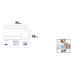 Tarjeta Identificación Horizontal Con ZIP