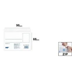 Tarjeta Identificación Horizontal Con ZIP