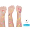 Tattoo Temporal Mermaid 7.5cm 6pcs