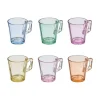Taza Cafe Colores 85ML Surt