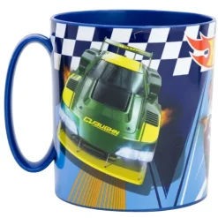 Taza Micro 390 ML Hotweels Blue Fire