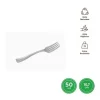 Tenedor Mini Reutilizable Plata 10,7CM