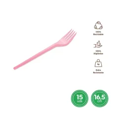 Tenedor Reutilizable 16,5CM