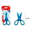 Tijera Infantil Estrella 11.5cm Azul