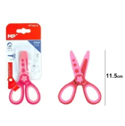 Tijera Infantil Estrella 11.5cm Rosa