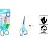 Tijera Para Zurdos Infantil 13cm Azul