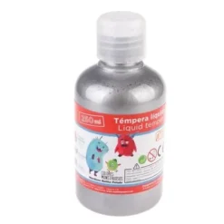 Témpera 250ml Plata
