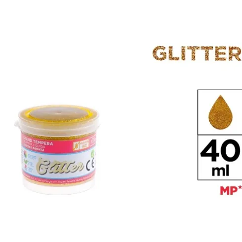 Témpera Purpurina 40ml Oro