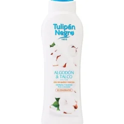 Tulipán Negro Gel Baño Algodón y Talco