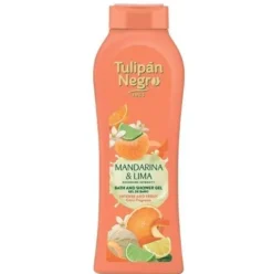 Tulipán Negro Gel Baño Mandarina y Lima