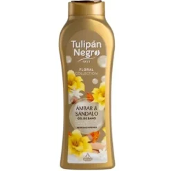 Tulipán Negro Gel Baño Ámbar & Sándalo