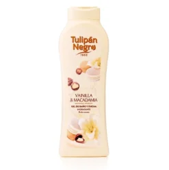 Tulipán Negro Gel Baño Vainilla y Macadamia