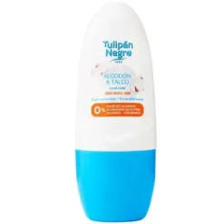 Tulipán Negro Roll On Algodón y Talco