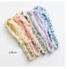 Turbante Cruzada Estampada Topos