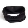 Turbante de Pelo Negro 8cm