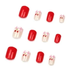 Uñas Postizas Adhesivas Niños 12pcs