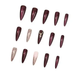 Uñas Postizas Desmontables 15pcs