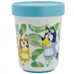 Vaso Antideslizante Premium Bicolor 260 ML Bluey
