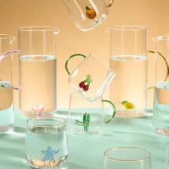 Vaso Bajo de Vidrio Nelya 40 cl Surtido