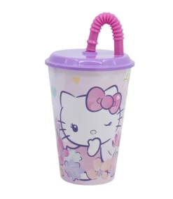Vaso Caña Easy 430 ML Hello Kitty