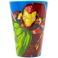 Vaso Easy Grande 430 ML Avengers Heraldic Army