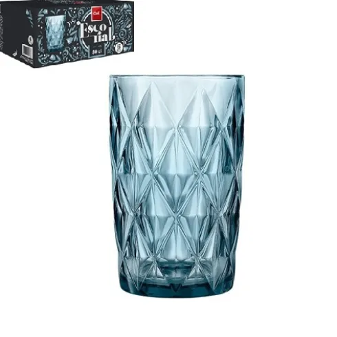 Vaso Escorial Azul 40cl